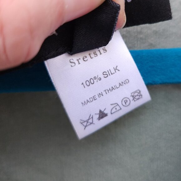 SRETSIS Silk Horse Print Dress - Picture 6 of 7